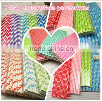 Eco Friendly 100% Recycled Biodegradable Paper Straw Party Straws