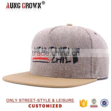 American Flat Brim Blank 5 Panels Caps photo-3