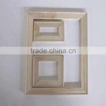 Good quality wooden picture photo frame moulding/digital picture frame 16*20"