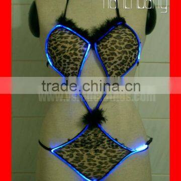 Programmed wireless dd bra for sexy girl performance