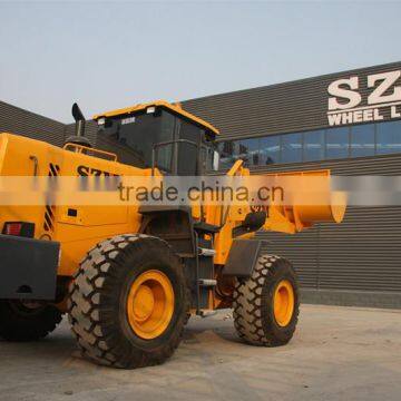 new wheel loader SZM 966L with weichai WD engine pilot control hydraulic transmission