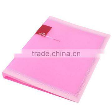 plastic A5 paper 20 pockets file document folder holder