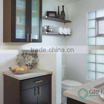 Solid Wood Wholesale Wooden Bathroom Cabinet photo-2