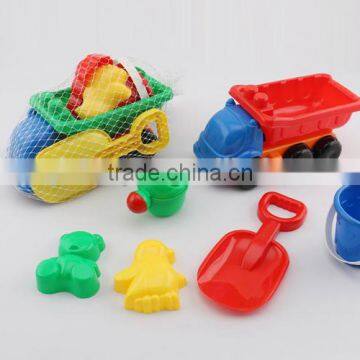 Summer funny beach sand molds toys for kids Beach car (6 PCS)