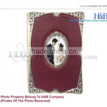 H&B NEW STYLE 8*12 Leather Cover Italian Wedding Albums photo-2