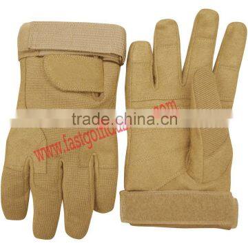 Military tactical gloves for Brown simple design