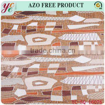 Irregular Color Block Pattern Hollow Woven Design Water Soluble Fabric Embroidery for Woman photo-1