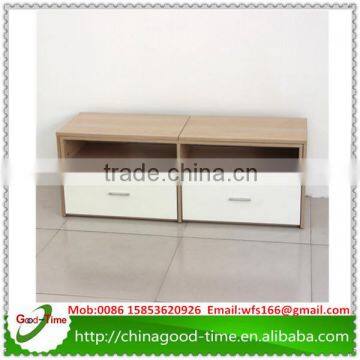 Stretchable lcd simple tv cabinet,melamine particle board tv stand                        
                                                                Most Popular