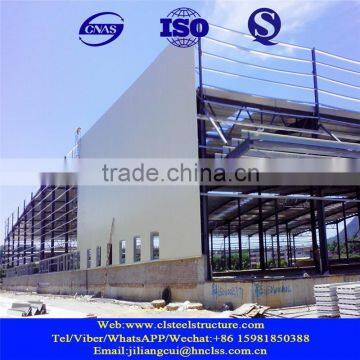 China metal structure warehouse light steel shed structure workshop