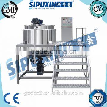 Sipuxin Heating Type Blending Tank Vertical Tank Mixers Liquid Mixing Machine photo-4