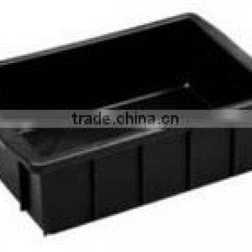 Black Color Injection Plastic ESD Crate