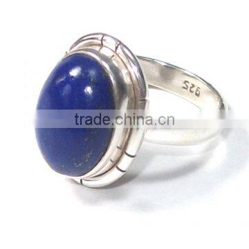 Silver ring design for girl wholesale Indian jewelry semi precious stone fashionable jewelry