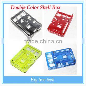 Wholesale Colorful Raspberry Pi 2/raspberry pi 3 Generation B + dual-use color shell /box