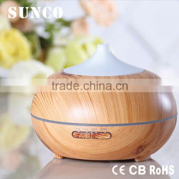 Sunco wood grain timer electric aroma diffuser