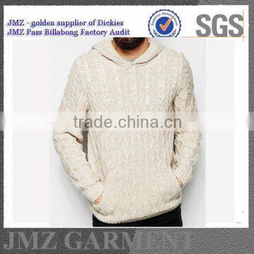 Fashion Men Sweaters With Cap Can Provide OEM