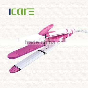 New Products Durable Professional 3 In 1 Hair Straightener And Curling Iron