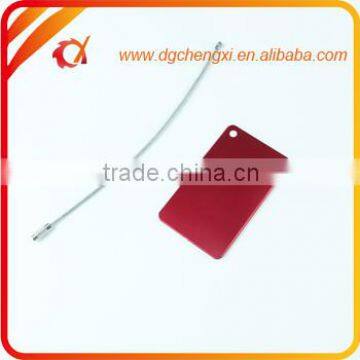 2016 Fashion Metal Luggage Tag With Airplane Shape photo-2