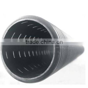 plastic HDPE Double wall Corrugated Pipe--half infiltration pipe