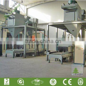 Pass through shot blasting machine for stones marble granite