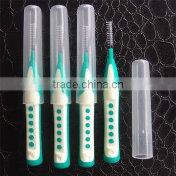 Rubber Handle Interdental Brush for Teeth Braces Cleaning photo-4