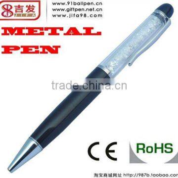 High Quality colorful Metal and crystal Pomotional ball Pen