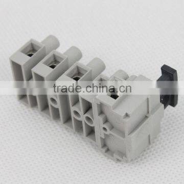 540 Yuyao Sineyi flame retardant Wire connector Anti-rotation spigot junction block wago terminals din rail mount