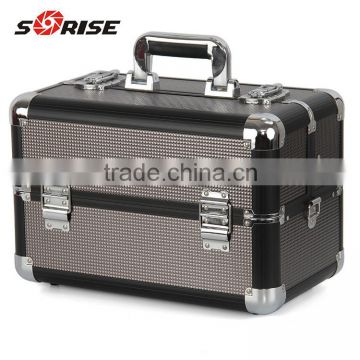 Sunrise Wholesale Combination Lock Aluminum Cosmetic Case