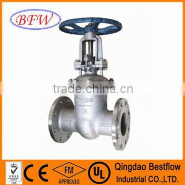 API 602 flange end cast steel gate valve