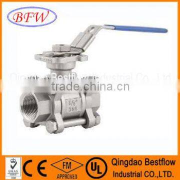 cf8m stainless steel ball valve