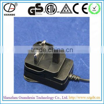 6W RoHS CCC TUV CE CB GS SAA FCC ETL Approved AC Plug Adaptor