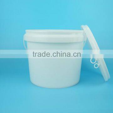 Latex Painting Barrel With Lid and Plastic Handle, 6L Wall Paint Plastic Bucket photo-3
