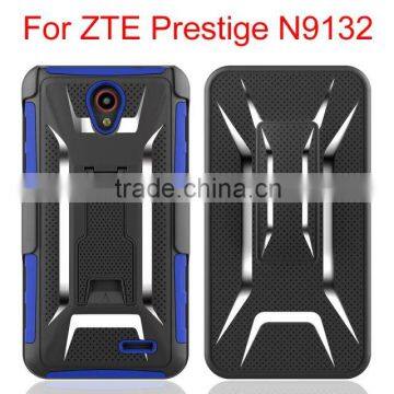 Best Selling Holster Combo Case For Alcatel One Touch Conquest 7046T,Belt Clip Combo Case
