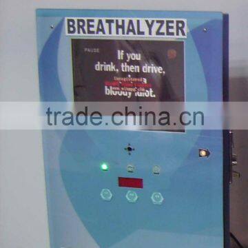 New design multifunction breath alcohol tester vending machine