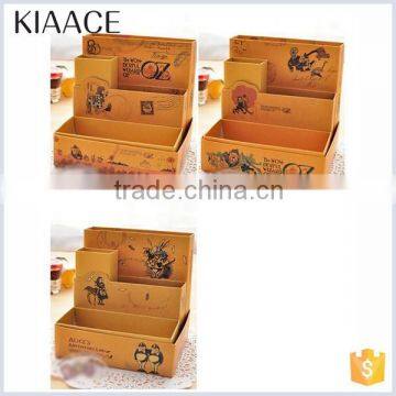 Multilayer paper cardboard simple decorative storage boxes