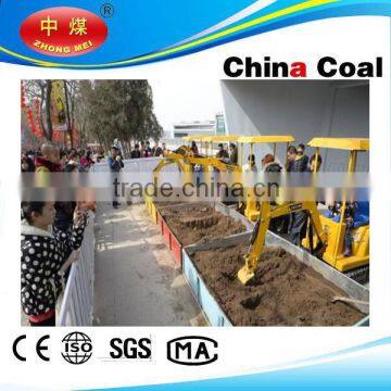 Attractive! playground children excavator, mini excavator kids