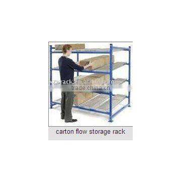 carton flow racking for warehouse