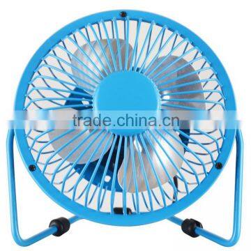 Electric metal portable office desk USB mini fan cooler