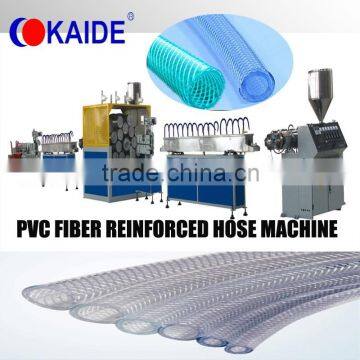 Soft PVC Fiber Reinforced Garden Hose Machine 10-50mm