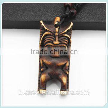 Resin Tiki Statuette Hawaiian God Small Figurine photo-2