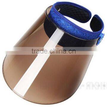 Outdoor Plastic Sun Visor Hat Sun Visors Large Visor Cap photo-6