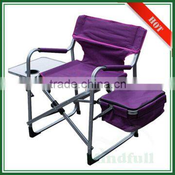 2016 Hot Lightweight Tall Folding Aluminum Folding Chair With Cooler Bag photo-3