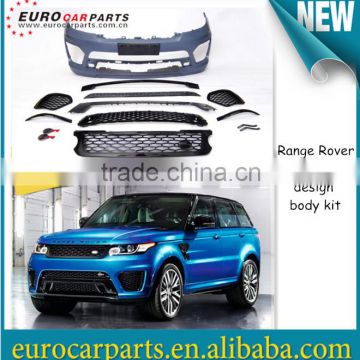 High quality Range-rover SPORT SVR design body kit front bumper upgrading for Range-Rover SPORT 2014~