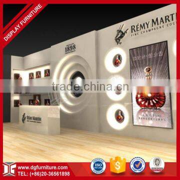 Wholesale Stackable Wall Mount Wine Glass Display Cabinet photo-2