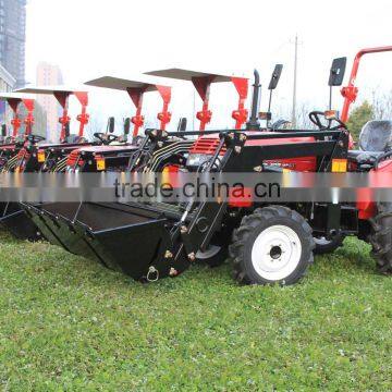 Jinma brand 16hp-35hp mini tractor with front end loader and backhoe