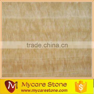 Natural Polished Honey Yellow Onyx Luxury Floor Tile photo-5
