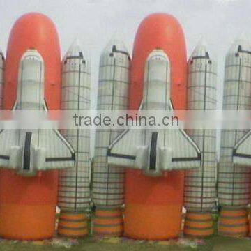 giant Inflatable American space shuttle Inflatable spacecraft Inflatable spaceship large Inflatable rocket