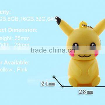 Pokemon PVC Usb Flash Drive Thousands Models Available,Custom Japan Cartoon Promotional Memory Stick With Metal Case photo-2