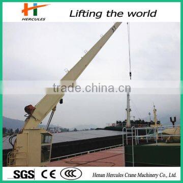 Light Load Marine Deck Crane With Hydraulic System