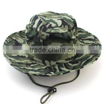 Hot screen printing custom your own design camo bucket boonie custom hat