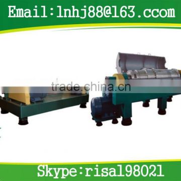 horizontal screw decanter centrifuge for sludge treatment